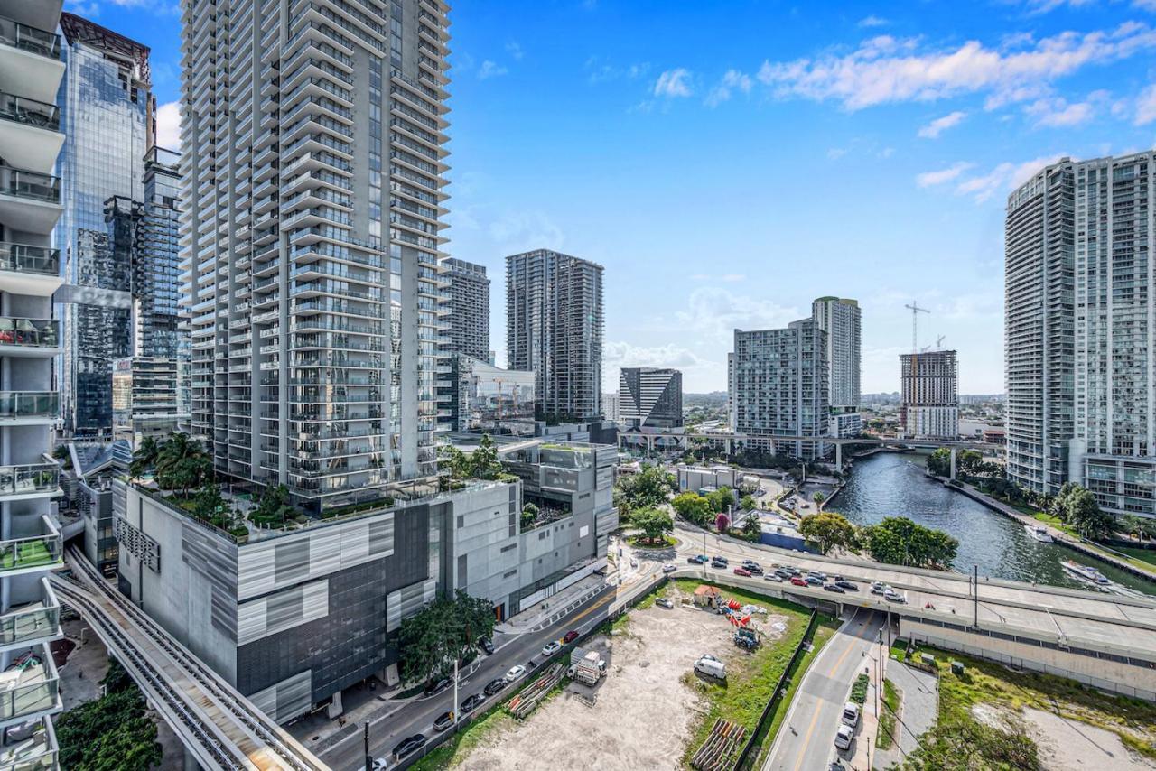 Iconic 2 Bedroom Loft Brickell-Stunning Views Miami Kültér fotó